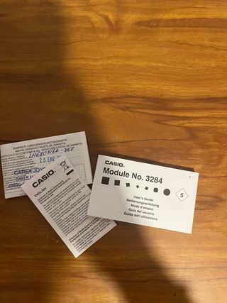 Reloj Casio Plateado Mujer