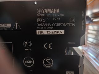 Despiece Amplificador Yamaha RX-V367