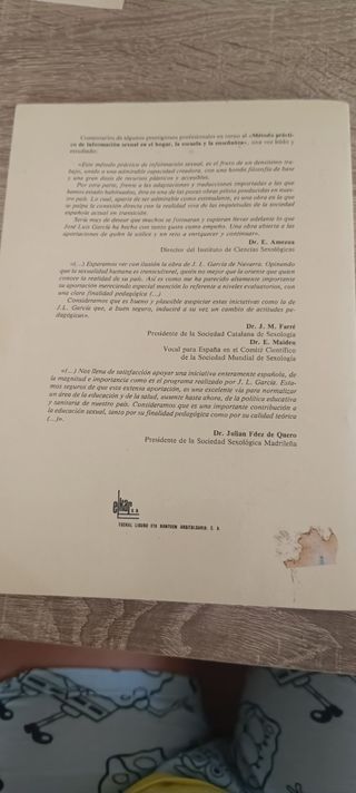 Pack libros información sexual