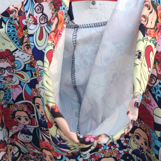 Chaqueta Estampada Mujer Dibujos