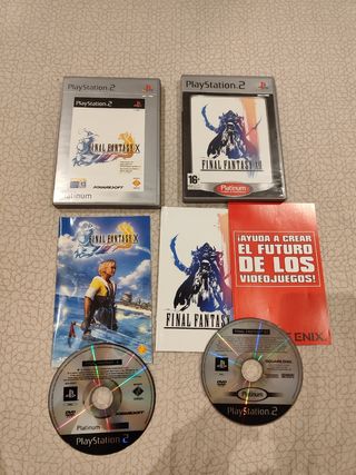 Pack Final Fantasy PS2 Platinum