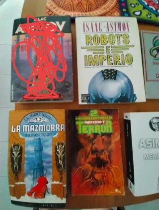 Lote 10 novelas de Ciencia Ficción