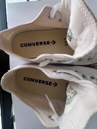 Zapatillas Converse All Star Blancas  mujer
