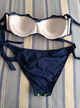 Bikini Sweet Secret Azul Piñas Talla Única