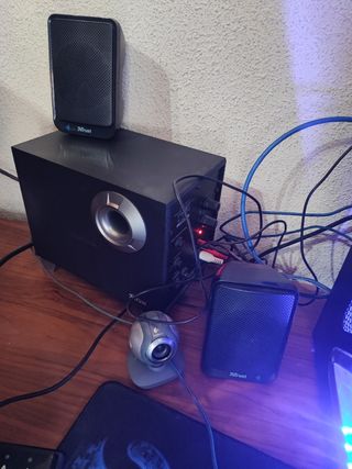 PC ordenador Monitor teclado Gaming Negro