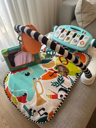 Gimnasio Bebé Piano y Espejo