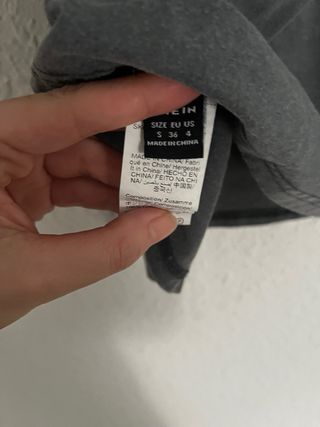 Camiseta Shein Gris Estampado Sol Luna