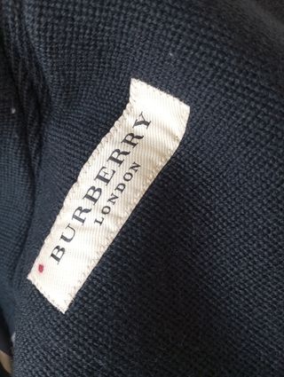 Americana Burberrys Azul Marino Talla M