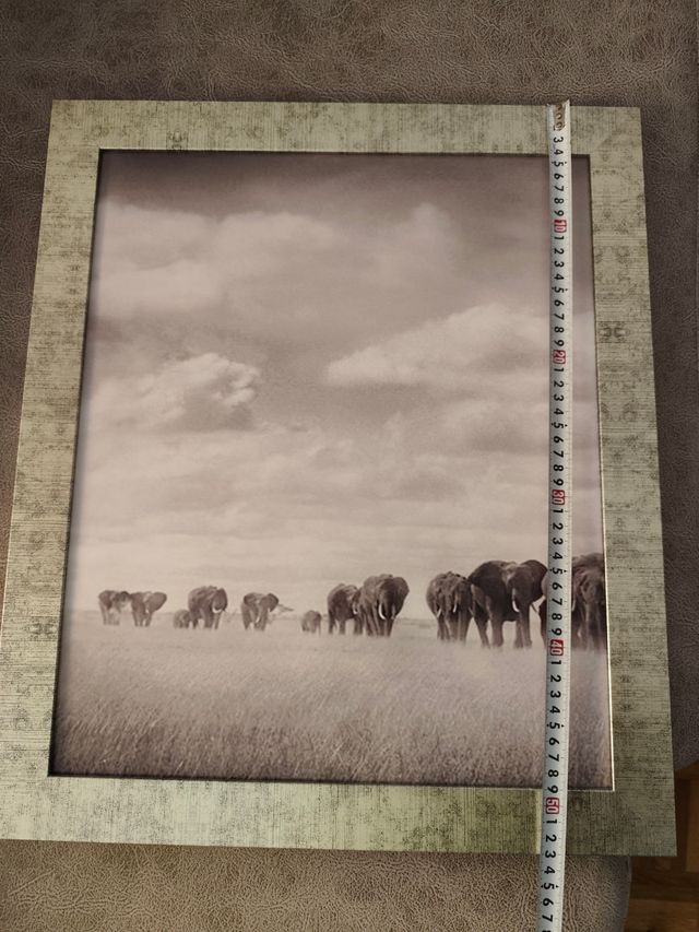 Set de 3 Cuadros Decoración Beige y Gris