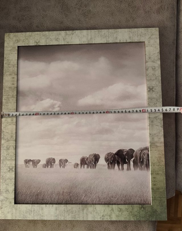 Set de 3 Cuadros Decoración Beige y Gris