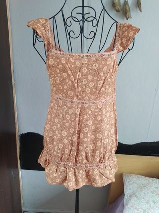 Top de algodón floral