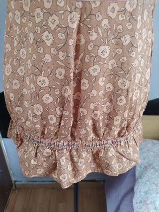 Top de algodón floral