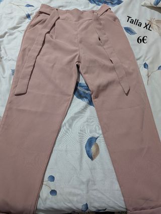 Pantalón rosa talla XL