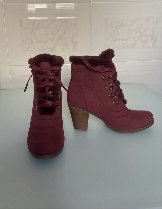 Botines de invierno forrados nº 36,5