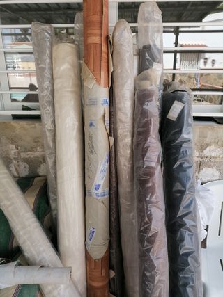 Rollos de tela para cortinas (25m)