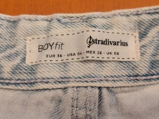 Pantalones cortos vaqueros Stradivarius desgastado
