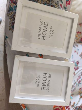 Lote 8 Marcos Fotos Blancos Ikea y Primark