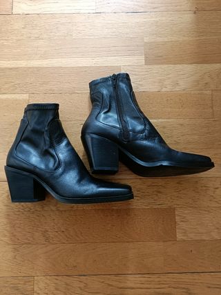 Botines Zara Negros Talla 36 de zara 