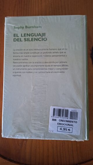 Libro El lenguaje del silencio Sophy Burnham