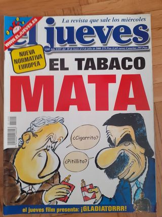 El jueves. Lote de revistas antiguas.