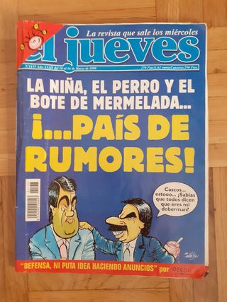 El jueves. Lote de revistas antiguas.