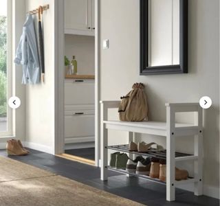 Zapatero Banco Ikea Blanco
