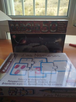 Pack 2 Juegos: Números y Magia