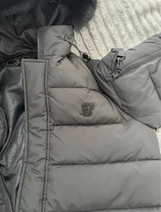 Chaqueta Puffer Negra Hombre