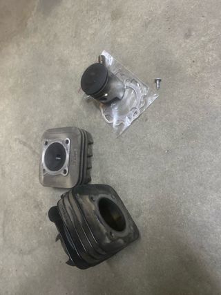 Cilindro Top Negro Piaggio 70cc Aire