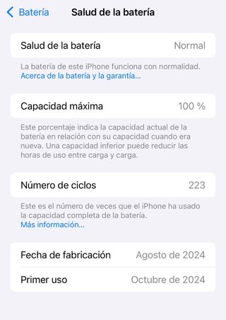 iPhone 16 Pro Max 256GB Negro Titanio