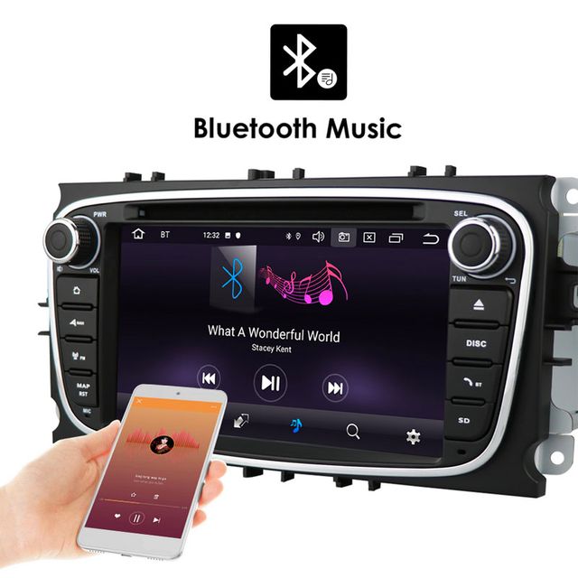 Radio Pantalla GPS para Ford FOCUS MONDEO TRANSIT