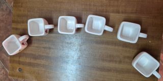 Set Barattoli Ceramica Limoni Giallo Bianco