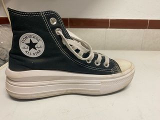 Botas Converse negras doble suela