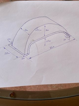 Paso de rueda para caravana/autocaravana