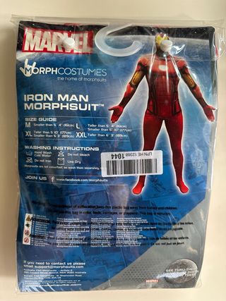Disfraz Iron Man Marvel Talla M