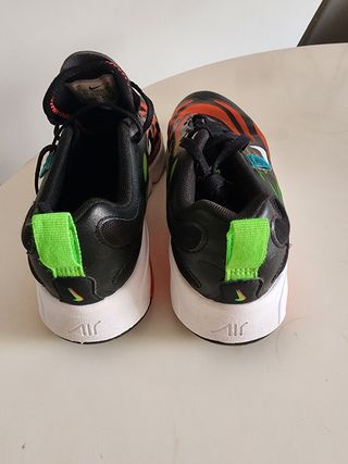 Zapatillas Nike Air Max Negras Naranja
