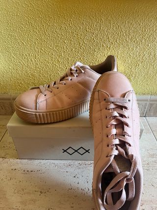 Zapatillas Xti rosas