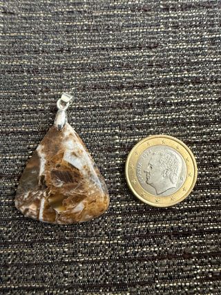 Colgante Ágata Mexicana Plata