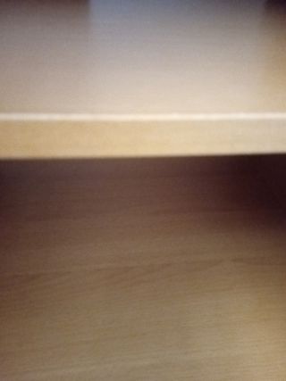 2 Mesitas Auxiliares Madera con ruedas