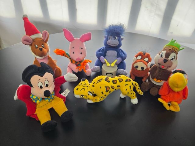 Collezione di peluche McDonald's e Disney 2000