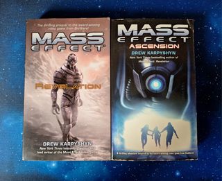 Pack de libros de Mass Effect en inglés 