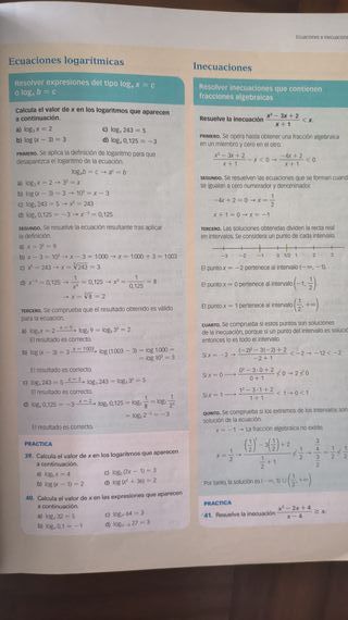 Matemáticas I Serie Resuelve 1 Bachillerato