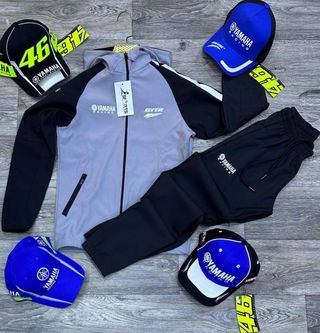 Chándal Yamaha Racing Azul y Negro