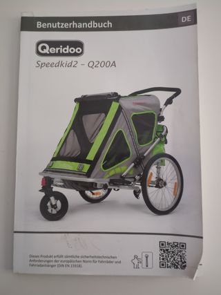 Qeridoo Speedkid2 - Q200A Carro Bicicleta