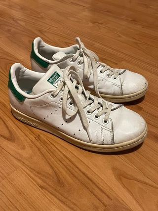Zapatillas Adidas Stan Smith Verdes y Blancas