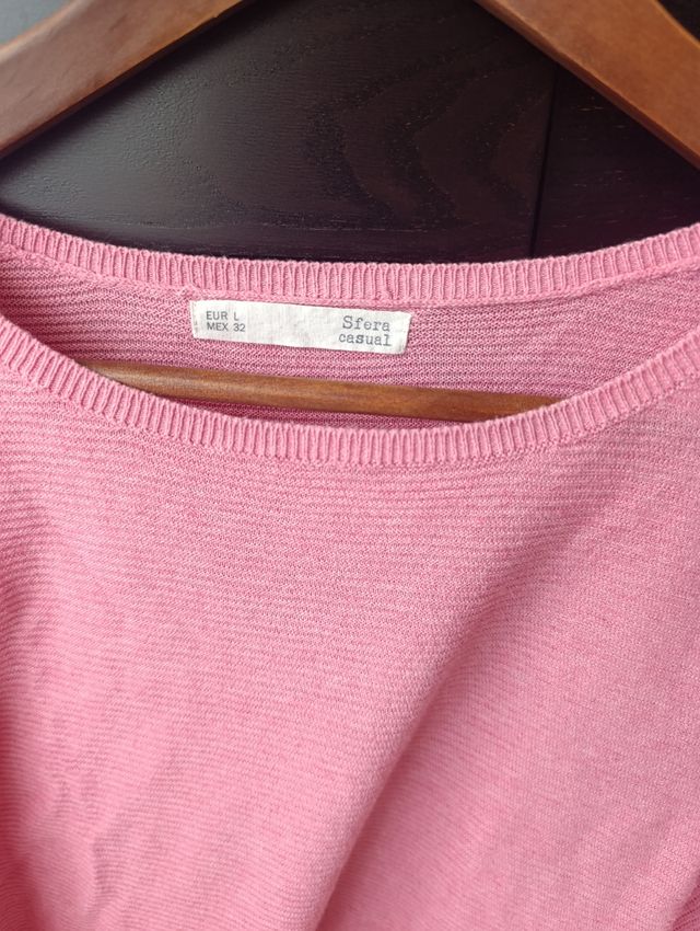 Jersey rosa talla L