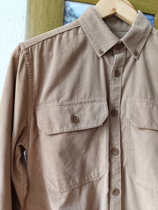 Camisa Springfield pana Talla S Beige
