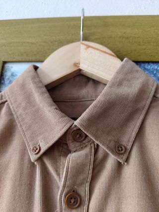 Camisa Springfield pana Talla S Beige