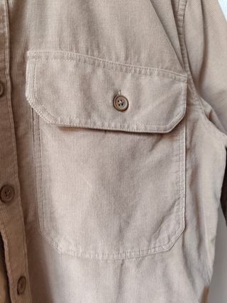 Camisa Springfield pana Talla S Beige