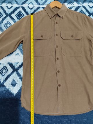 Camisa Springfield pana Talla S Beige